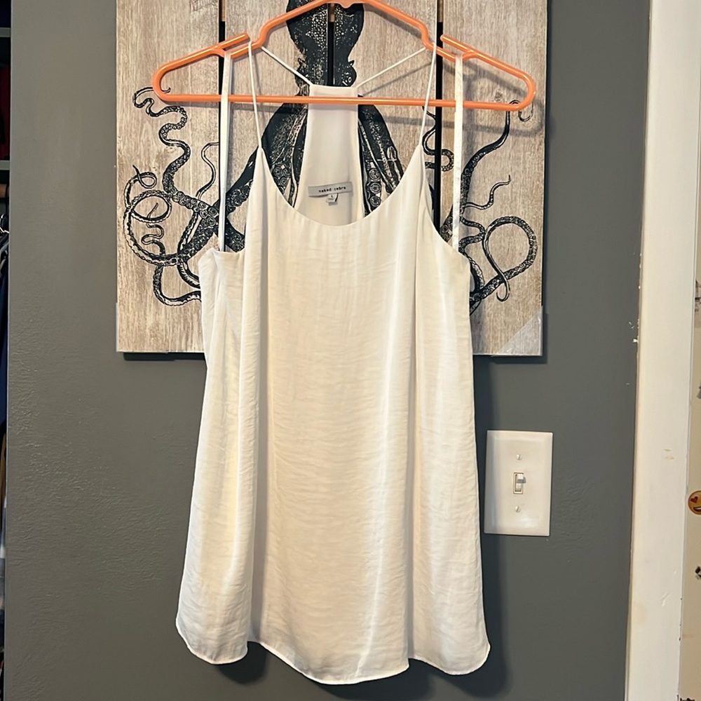 Naked Zebra Large Spaghetti Strap blouse